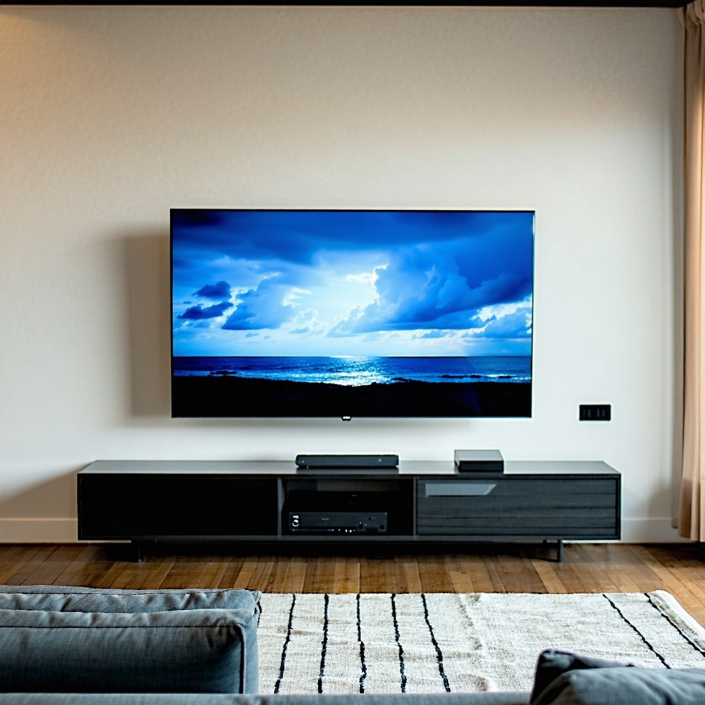 Tv mounted